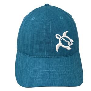 Hawaii Slideback Baseball Cap Blue One Size Adjustable Embroidered Crazy Shirts